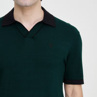 U.S. Polo Assn. Men’s Regular Fit Interlock Polo Shirt เสื้อโปโล สี Green
